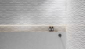 Utopio .5x6 Stacked Polar Mosaic | Gramercy Kitchen and Bath