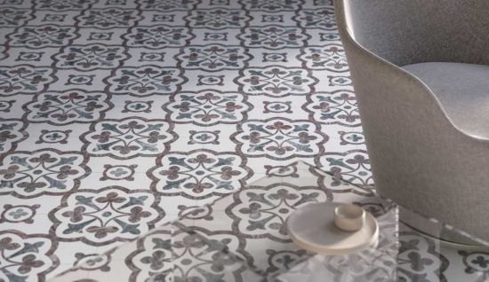 Utopio Fleur Blush Mosaic | Gramercy Kitchen and Bath