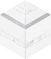 Utopio Hexo Dove Mosaic | Gramercy Kitchen and Bath