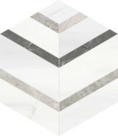 Utopio Hexo Mist Mosaic | Gramercy Kitchen and Bath