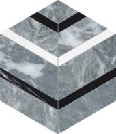Utopio Hexo Monochromo Mosaic | Gramercy Kitchen and Bath