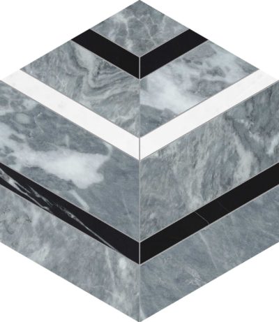 Utopio Hexo Monochromo Mosaic