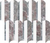 Utopio Hydros Blush Mosaic | Gramercy Kitchen and Bath