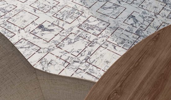 Utopio Schema Orchid Mosaic | Gramercy Kitchen and Bath