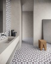 Utopio Stellar Burgundy Mosaic | Gramercy Kitchen and Bath