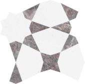 Utopio Stellar Burgundy Mosaic | Gramercy Kitchen and Bath