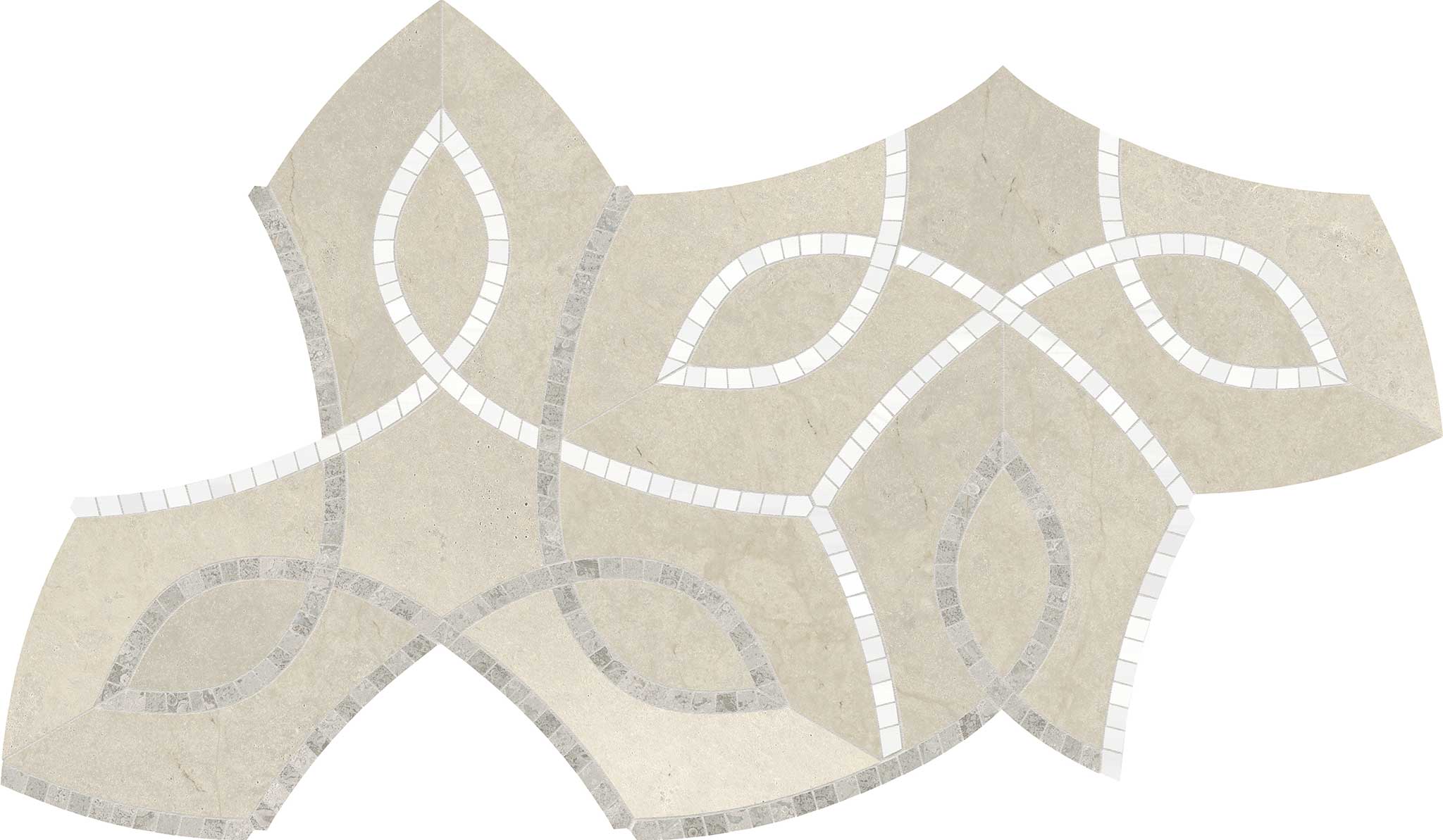 Utopio Vine Clay Mosaic | Gramercy Kitchen and Bath