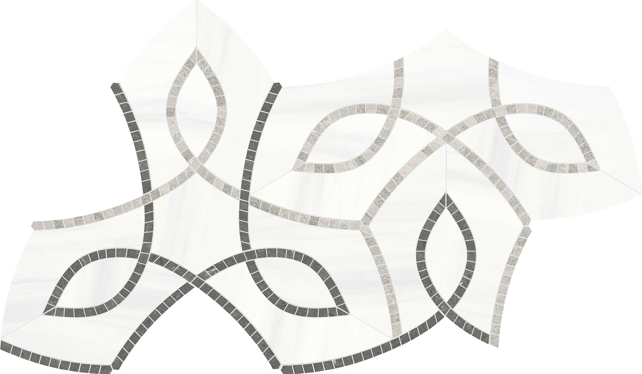 Utopio Vine Mist Mosaic | Gramercy Kitchen and Bath