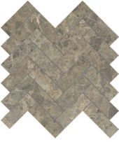 Velutto Ash 1.25x4 Herringbone Mosaic | Gramercy Kitchen and Bath
