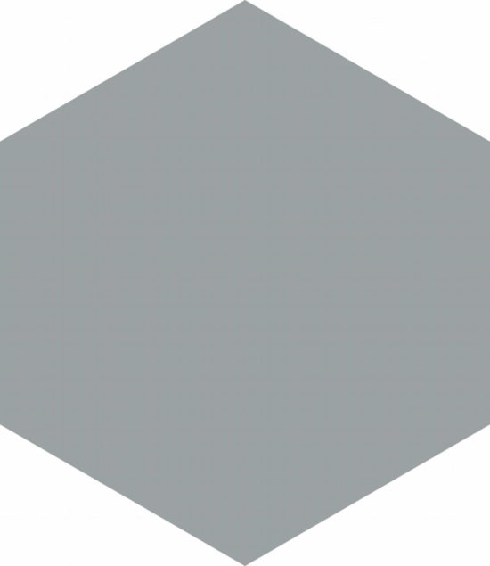 Vida 5.5X6.3” Grey Hexagon | Gramercy Kitchen and Bath
