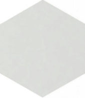 Vida 5.5X6.3” White Hexagon | Gramercy Kitchen and Bath
