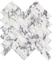 Viola Roccia 1.25x4 Herringbone Mosaic | Gramercy Kitchen and Bath