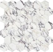 Viola Roccia 2 Hexagon Mosaic | Gramercy Kitchen and Bath