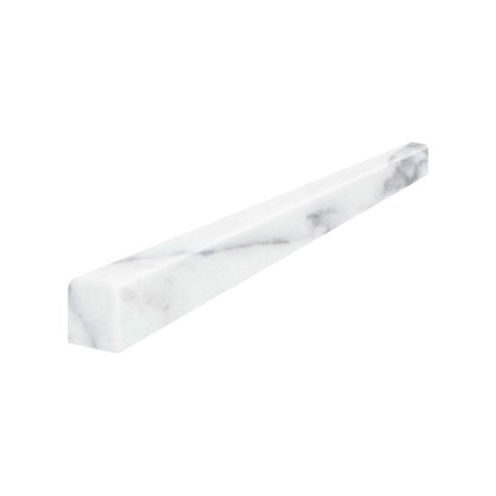 Virtue Bianco .5x12 Deco-Bar | Gramercy Kitchen and Bath