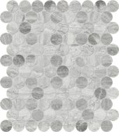 Volcana Notte 1.25 Penny Round Mosaic | Gramercy Kitchen and Bath