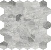 Volcana Notte 2 Hexagon Mosaic | Gramercy Kitchen and Bath