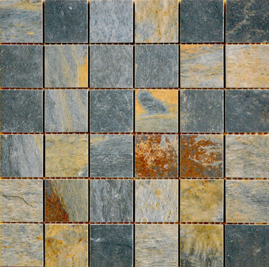 Volcano 2x2 Mosaic | Gramercy Kitchen and Bath
