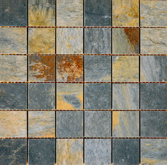Volcano 2x2 Mosaic | Gramercy Kitchen and Bath