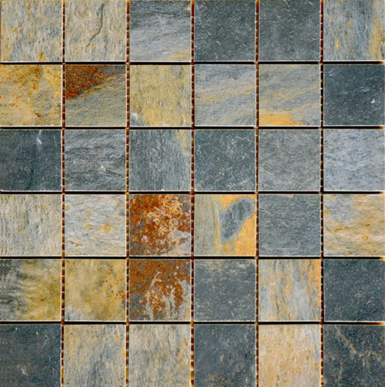 Volcano 2x2 Mosaic | Gramercy Kitchen and Bath