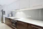 White Glossy Scallop Mosaic | Gramercy Kitchen and Bath