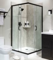 Wind Gust Shower Wall Kit 36x60x78 | Gramercy Kitchen and Bath