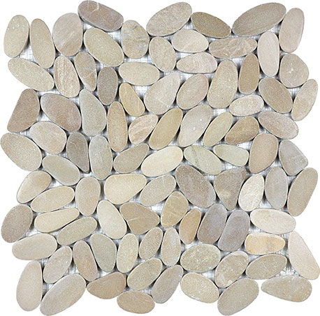 12X12 Flat Driftwood Tan | Gramercy Kitchen and Bath