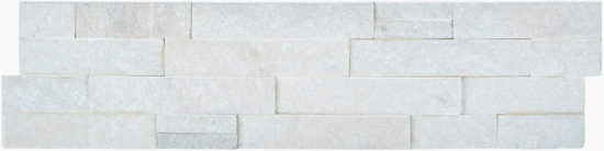 Ledger Stone 6x24 Glacier Split Face Corner | Gramercy Kitchen and Bath