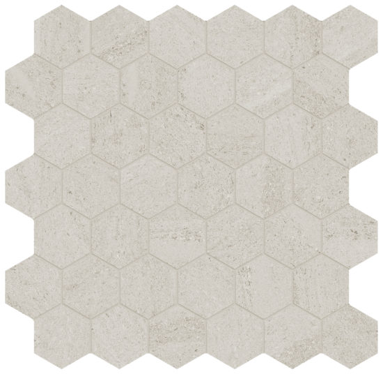 Lithoform 2" Hex Veincut Dunes | Gramercy Kitchen and Bath