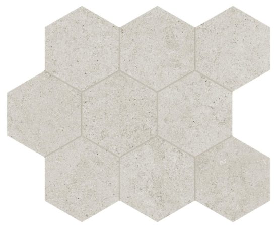 Lithoform 4" Hex Crosscut Coast | Gramercy Kitchen and Bath