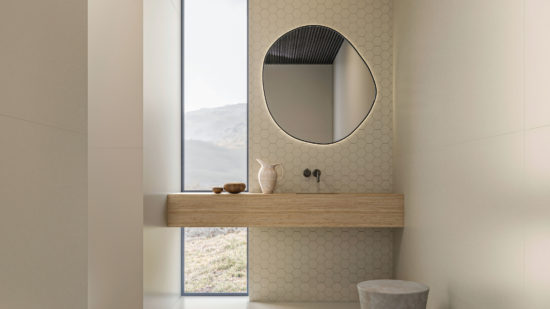 Monoforma 48x48 Storm Polished | Gramercy Kitchen and Bath