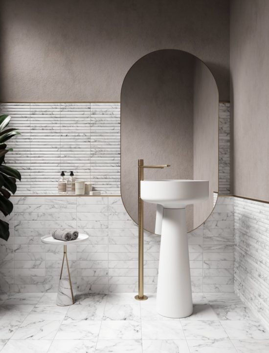 Obsession 5x10 Carrara | Gramercy Kitchen and Bath