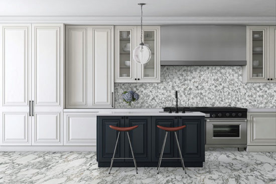 Royal Stoneworks 24X48 Italian Arabescato Honed | Gramercy Kitchen and Bath