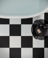 Satin 13x13 Black | Gramercy Kitchen and Bath