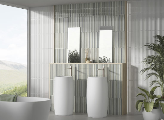 Sausalito 5X13 Moss | Gramercy Kitchen and Bath