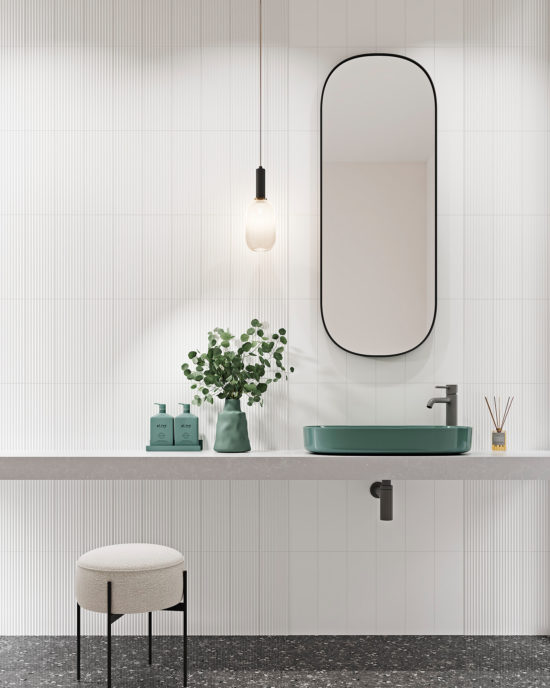 Sausalito 5X13 White Matt 03 | Gramercy Kitchen and Bath