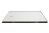 Shower Pan 30x60 Vivid White | Gramercy Kitchen and Bath