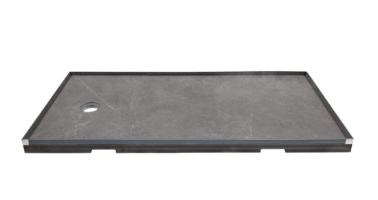Shower Pan 32x60 Graphite Slate | Gramercy Kitchen and Bath