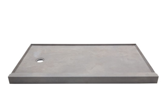 Shower Pan 32x60 Urban Concrete | Gramercy Kitchen and Bath