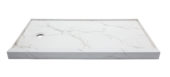 Shower Pan 36x60 Bianco Marble | Gramercy Kitchen and Bath