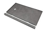 Shower Pan 36x60 Graphite Slate | Gramercy Kitchen and Bath
