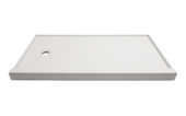 Shower Pan 36x60 Vivid White | Gramercy Kitchen and Bath