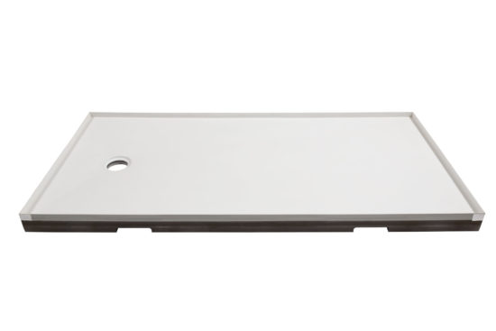 Shower Pan 36x60 Vivid White | Gramercy Kitchen and Bath