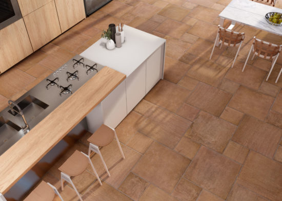 Tuscany 24x24 Mud | Gramercy Kitchen and Bath